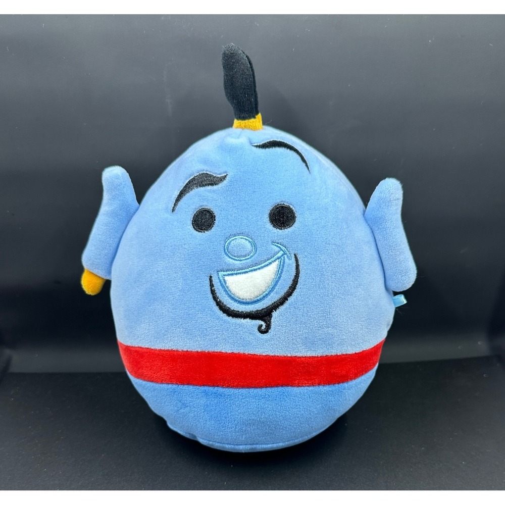 Disney Genie Plush Aladdin Small Blue Squishy Stuffed Toy